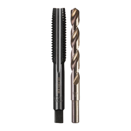 Milwaukee Gewindebohrer-Set, 2-teilig, inkl. Thunderweb HSS-G Bohrer M14x2.0 mm, Bohrer 12.0 mm – Produktbild 1
