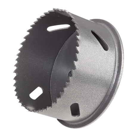 Milwaukee Lochsäge Bi-Metall für Elektriker 74 mm 4/6 TPI inkl. Lochrandsenker – Produktbild 1