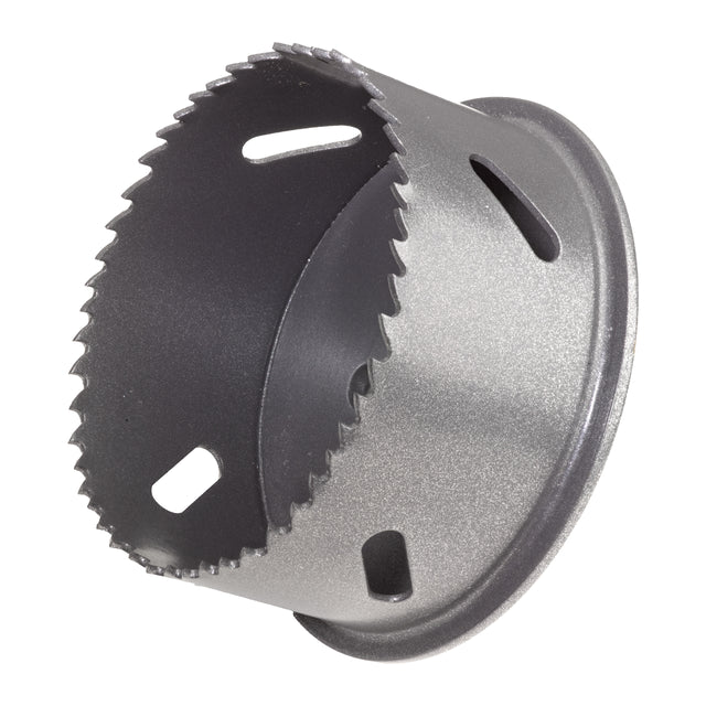 Milwaukee Lochsäge Bi-Metall für Elektriker 74 mm 4/6 TPI inkl. Lochrandsenker – Produktbild 1