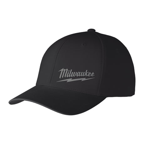 Milwaukee Performance Baseball Kappe mit UV-Schutz – Schwarz