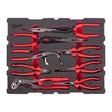 Milwaukee Zangen Einlage 9-teilige Einlage für PACKOUT Koffer mit Schubladen – Produktbild 1