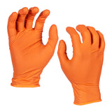 Milwaukee Nitril-Einweghandschuhe Grip orange 50 Stück – Produktbild 4