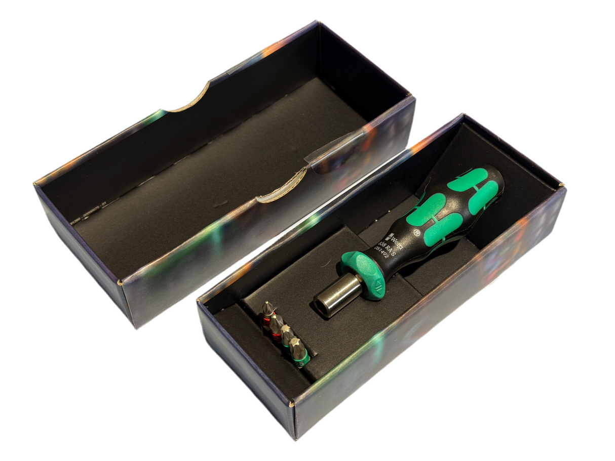 WERA Bit-Schraubendreher mit Bits 838 RA S/4 Christmas 2025 - 05135823001