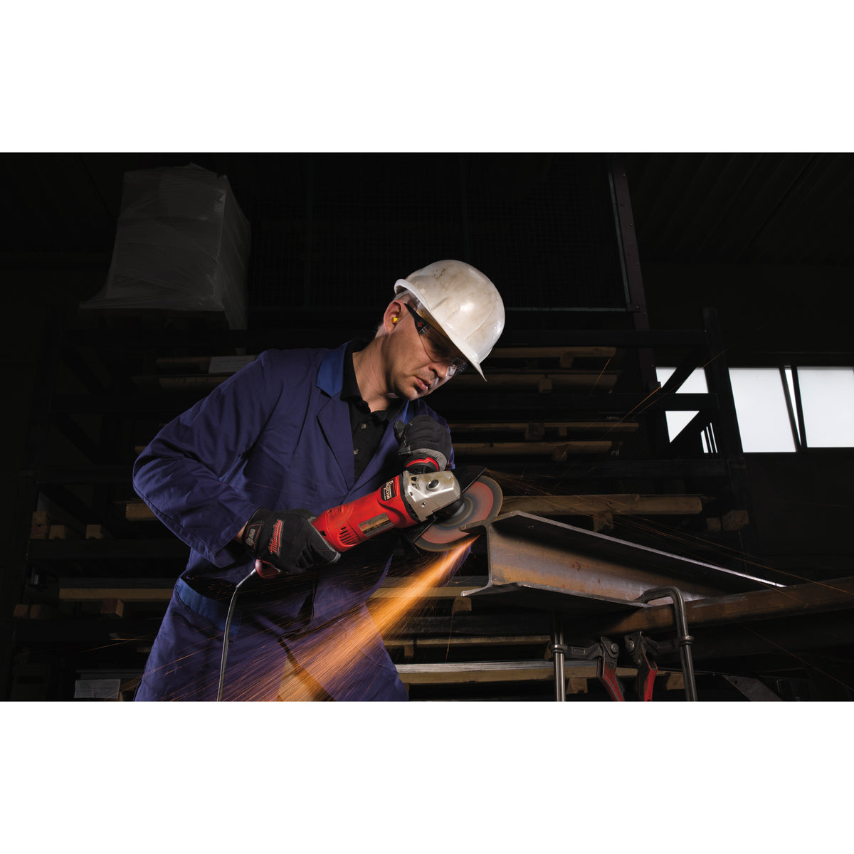 Milwaukee Winkelschleifer mit Totmannschalter AGV17-180XCProTector/Totmannschalter - Produktbild 6