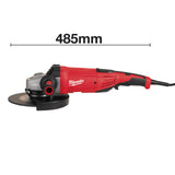 Milwaukee Winkelschleifer mit Totmannschalter AG22-230/DMS - Produktbild 4