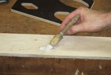 Holzflicken Frässchablone
