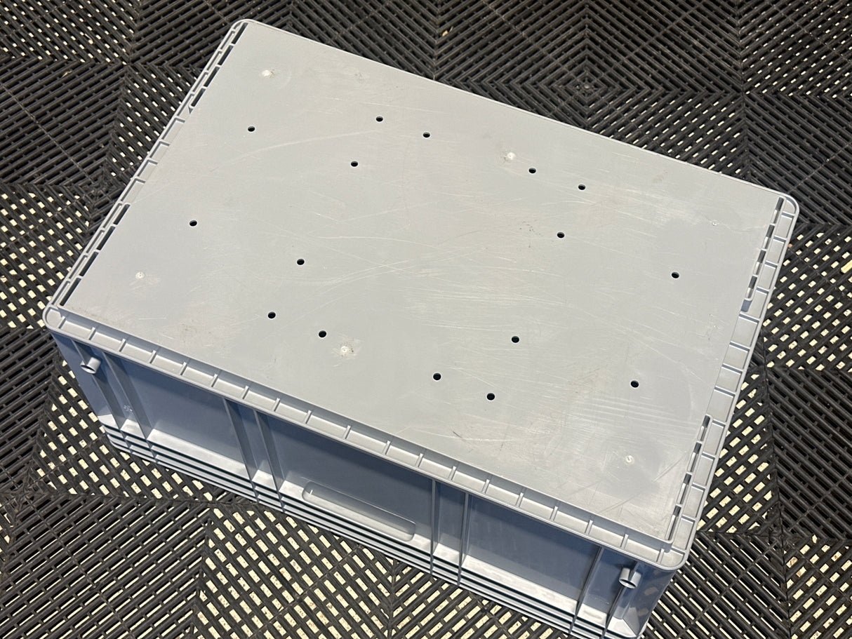 B-WARE: Auer Packaging Kunststoff-Behälter, grau 60x40x28cm - B RL-KLT6280