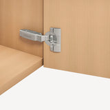 BLUM CLIP top BLUMOTION Spezial Scharnier 110°, gerade mit Feder, Einpressen - 73B3580