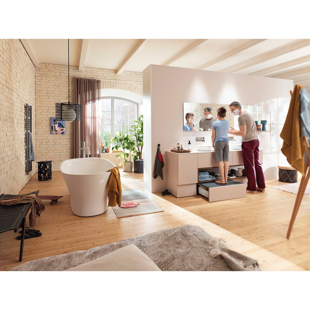 BLUM SPACE STEP Set NL 410 mm Oriongrau matt - Z95.4100