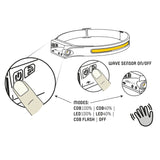 Leds Work headlamp / headlamp, with LED, rechargeable 