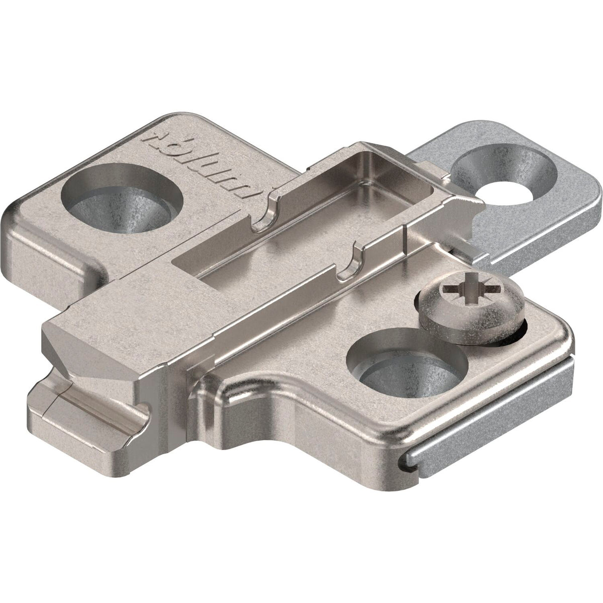 BLUM CLIP Kreuzmontageplatte, Distanz 0 mm, Schrauben - 175H7100