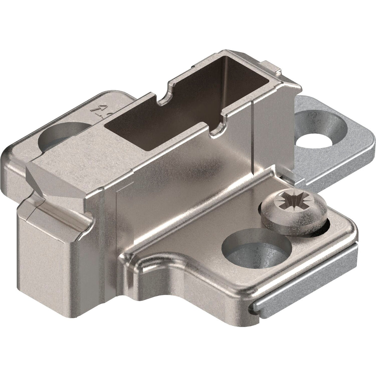 BLUM CLIP Kreuzmontageplatte, Distanz 9 mm, Schrauben - 175H7190