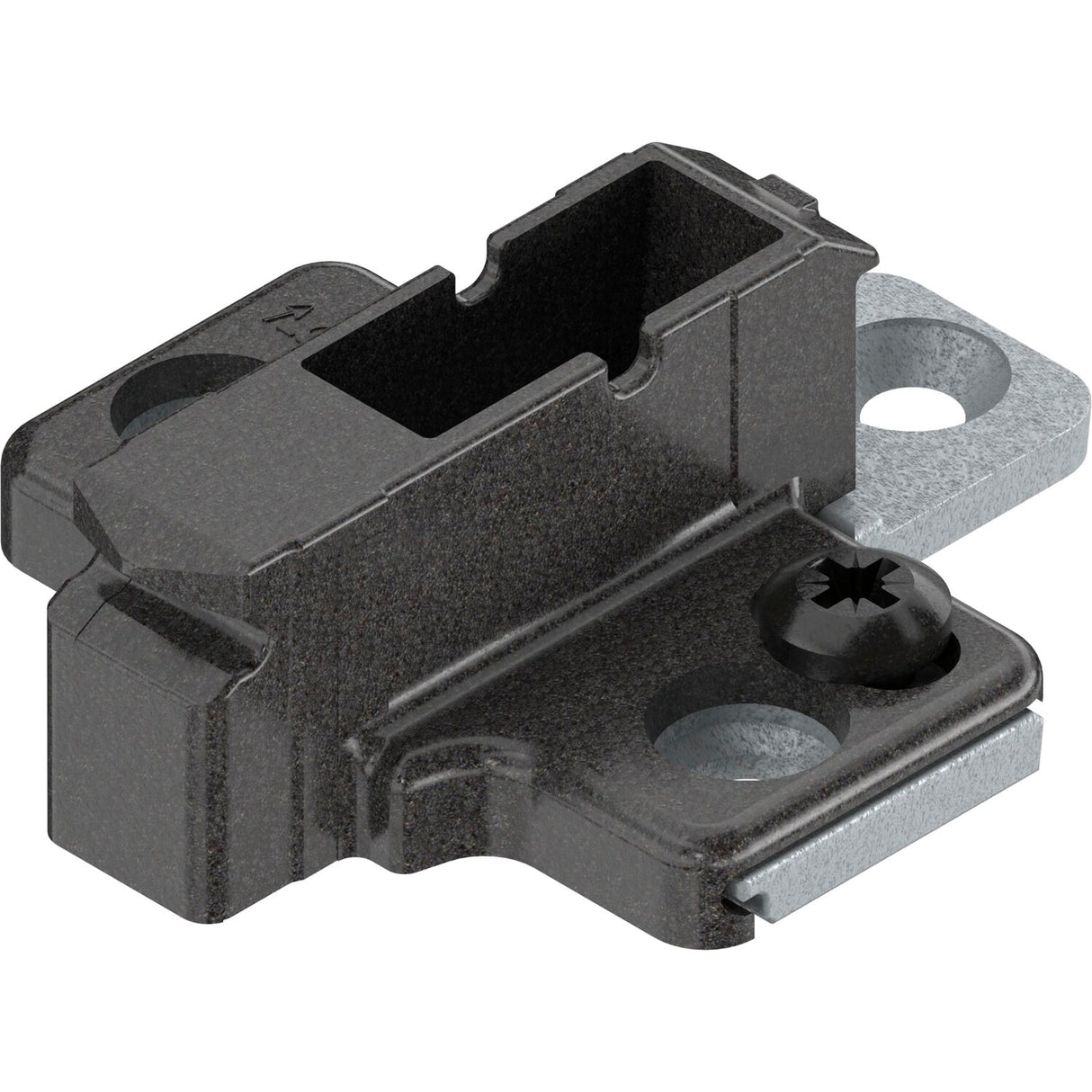 Blum® CLIP Kreuzmontageplatte ONYX, Distanz 9 mm - 175H9190