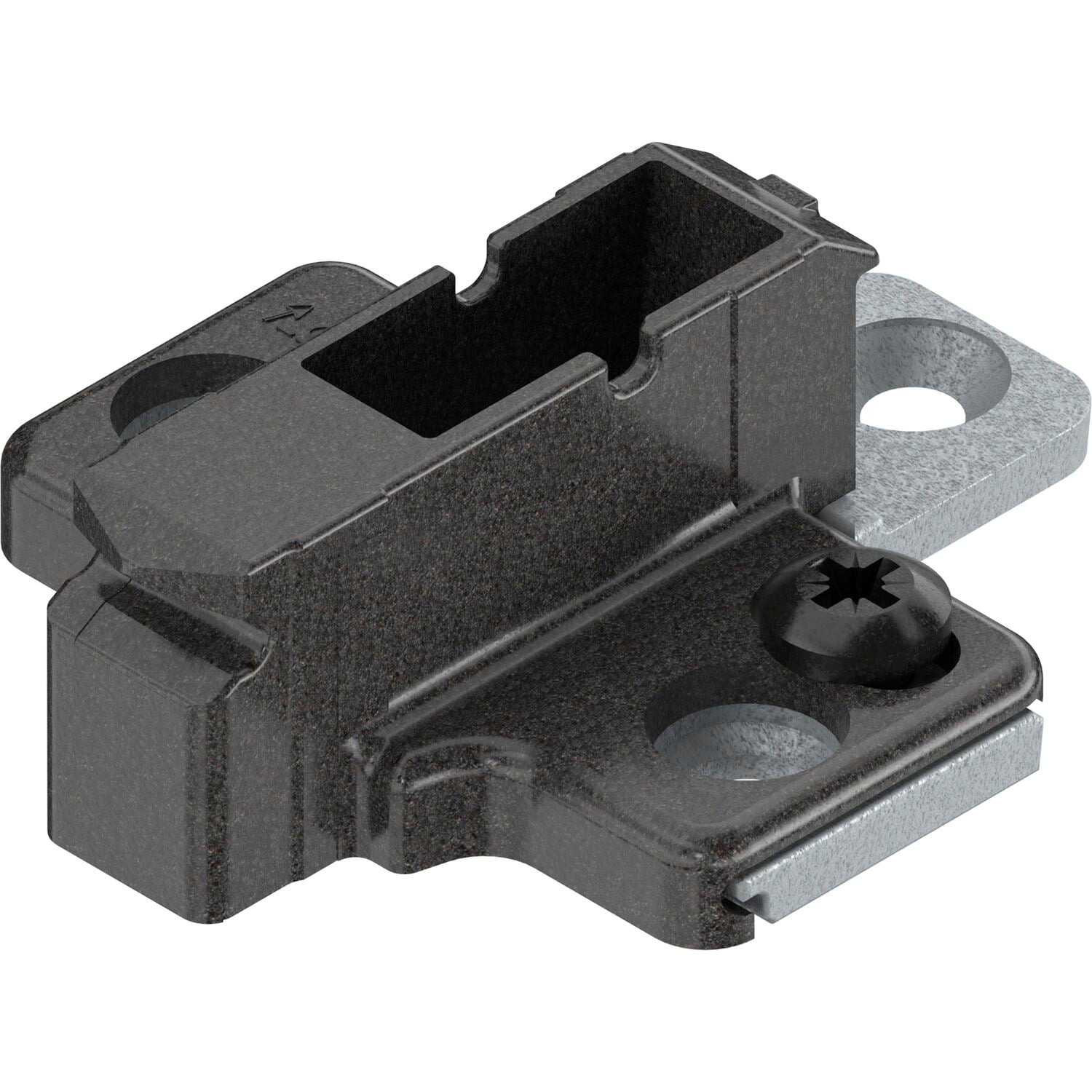Blum® CLIP Kreuzmontageplatte ONYX, Distanz 9 mm - 175H9190