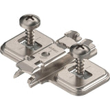BLUM CLIP Kreuzmontageplatte, Distanz 0 mm, Schrauben - 173S6100