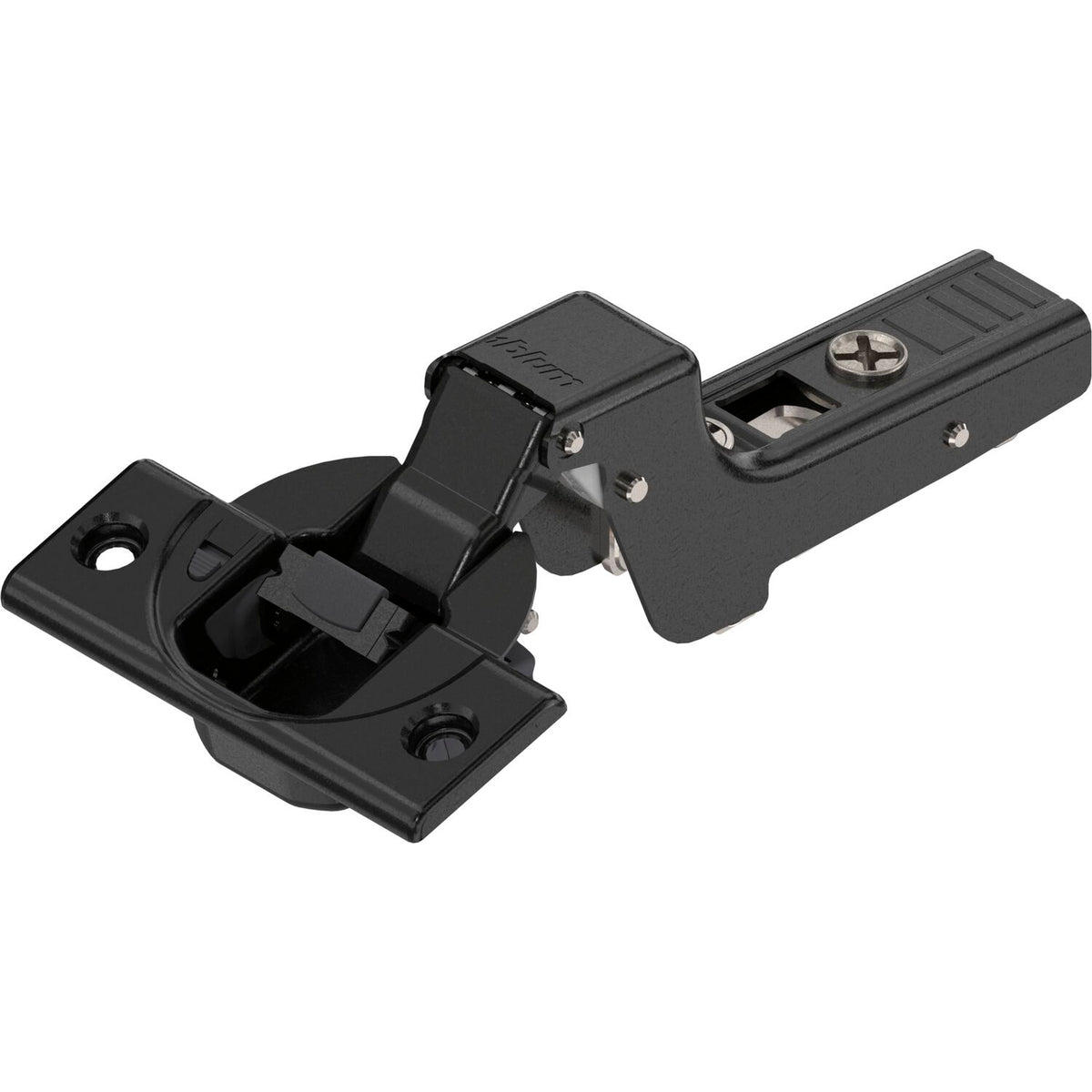 BLUM CLIP top BLUMOTION ONYX Möbel Scharnier 110°, 18mm gekröpft Feder,Schrauben - 71B3750