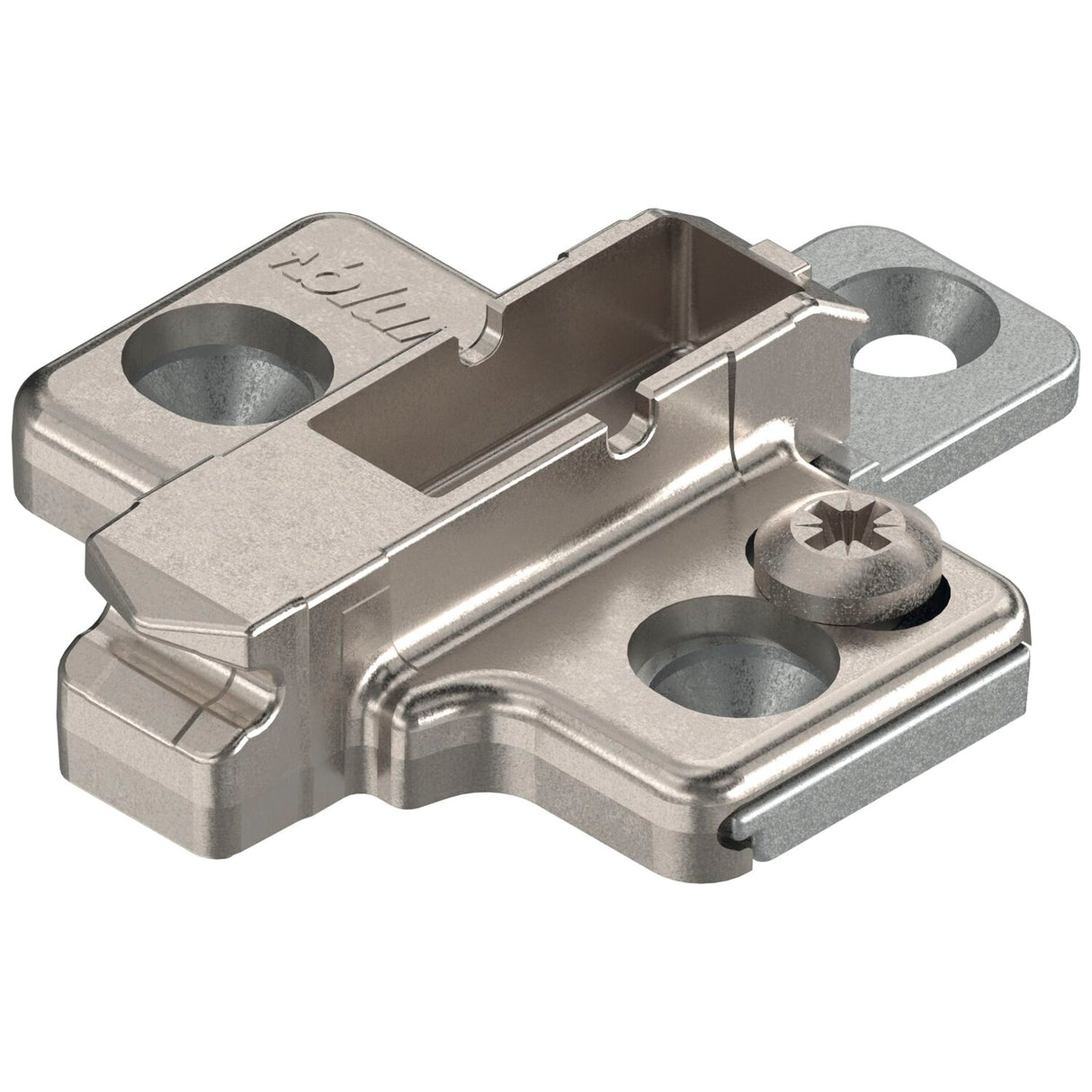 BLUM CLIP Kreuzmontageplatte, Distanz 3 mm, Schrauben - 175H7130