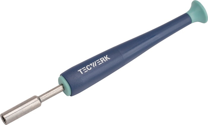 TECWERK Feinmechanikerbit-Set 29-teilig mit Wechselbits in Kunststoffkassette