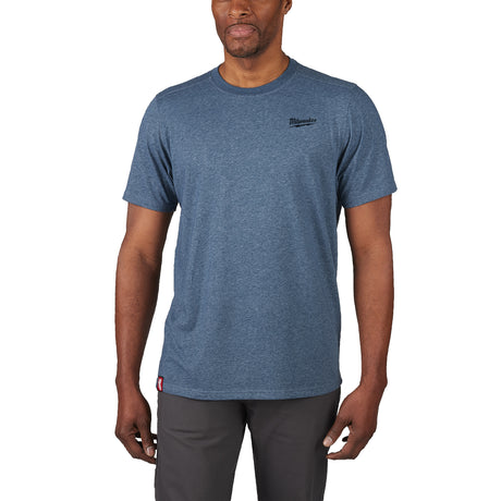 Milwaukee Hybrid-T-Shirt – Blau