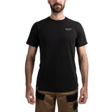 Milwaukee Hybrid-T-Shirt – Schwarz