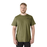 Milwaukee Hybrid-T-Shirt – Grün