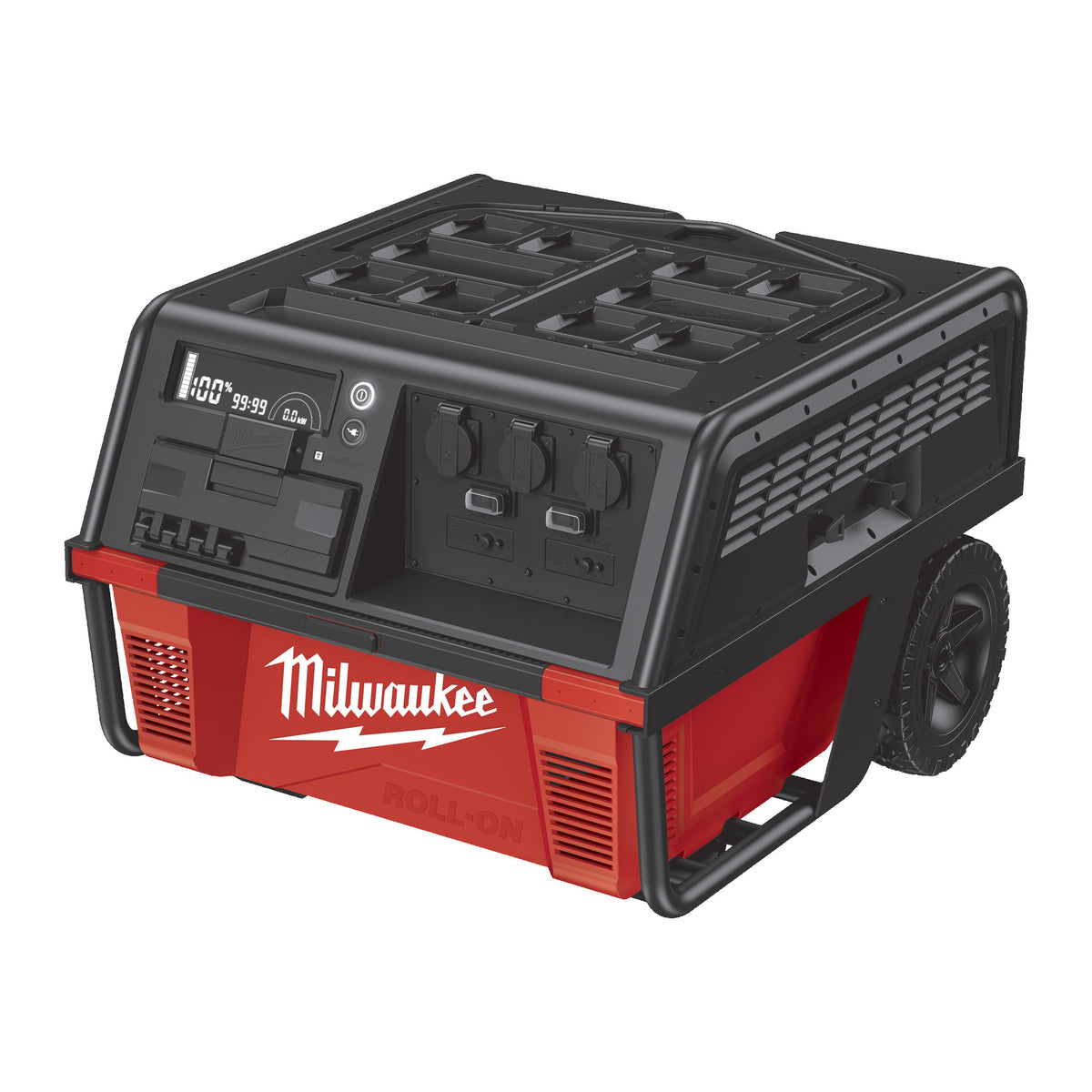 Milwaukee ROLL-ON Mobiler Generator 7200/3600 W 6.0 kWh IRPSUOP6000 - Produktbild 3