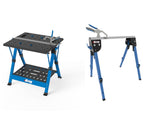SET: KREG Mobile & klappbare Multifunktions-Werkbank KWS500+KWS1000