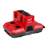 Milwaukee M12-18 MBPSC4 M12-M18 PACKOUT Mehrfach-Super-Schnellladegerät