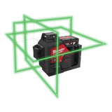 Milwaukee M12™ Akku-Kreuzlinienlaser 3 x 360° M123PL - Produktbild 4