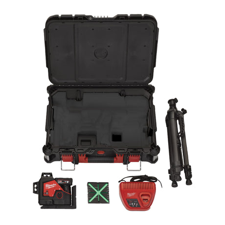 Milwaukee M12™ Akku-Kreuzlinienlaser 3 x 360° Kit M123PLSKIT - Produktbild 2