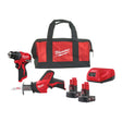 Milwaukee M12™ POWERPACK M12BLPP2A 402B - Produktbild 1