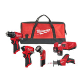 Milwaukee M12™ POWERPACK M12BLPP4A - Produktbild 1
