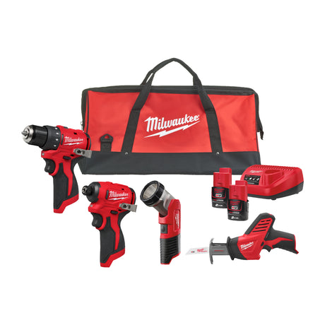 Milwaukee M12™ POWERPACK M12BLPP4A - Produktbild 1