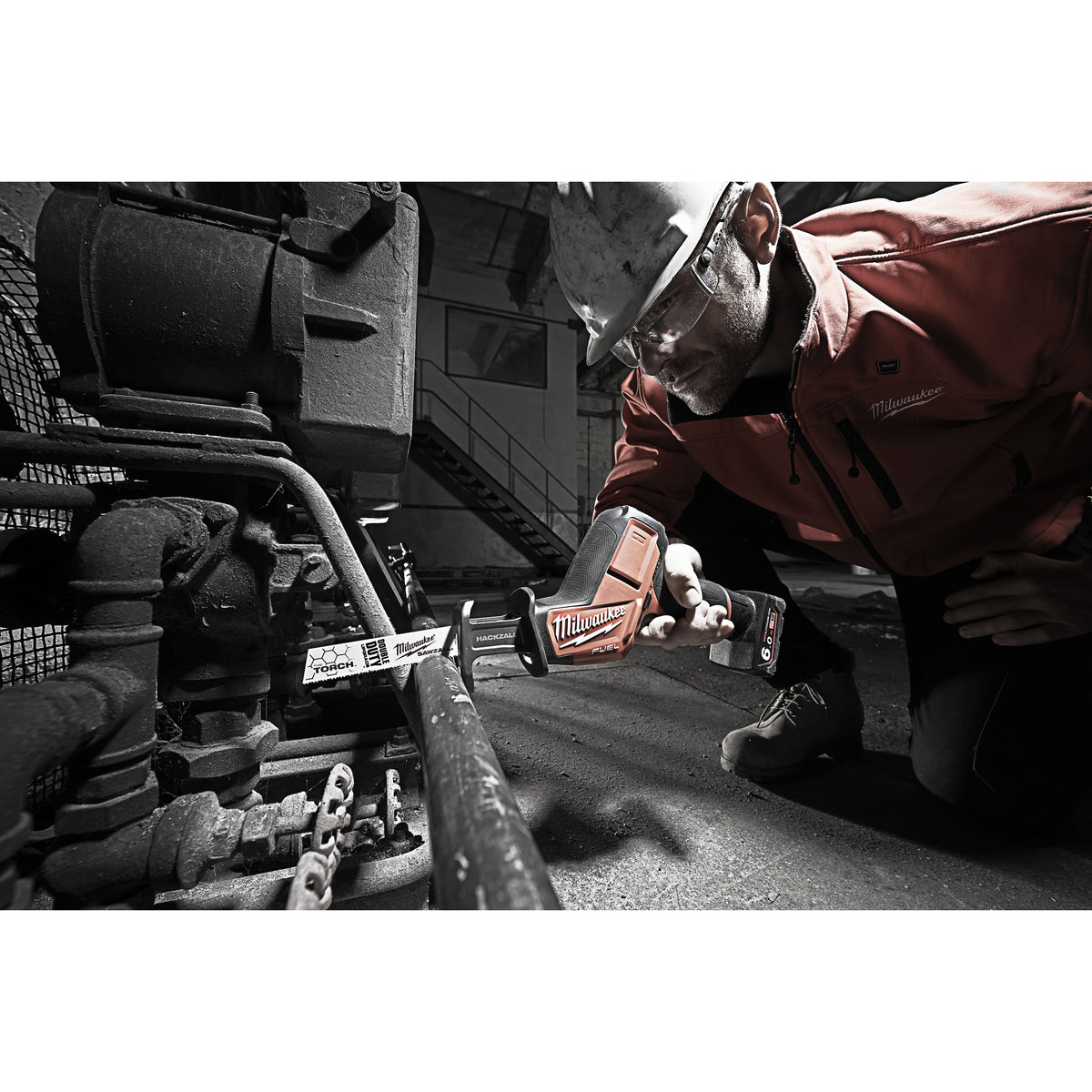 Milwaukee M12 FUEL™ Akku-Säbelsäge M12CHZ - Produktbild 9