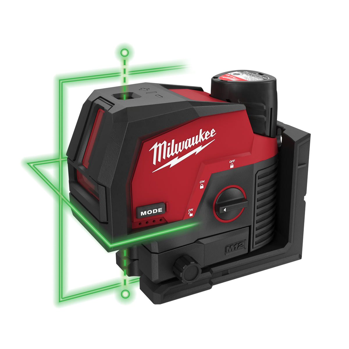 Milwaukee M12™ Kreuzlinienlaser mit Lotfunktion M12CLLP - Produktbild 4