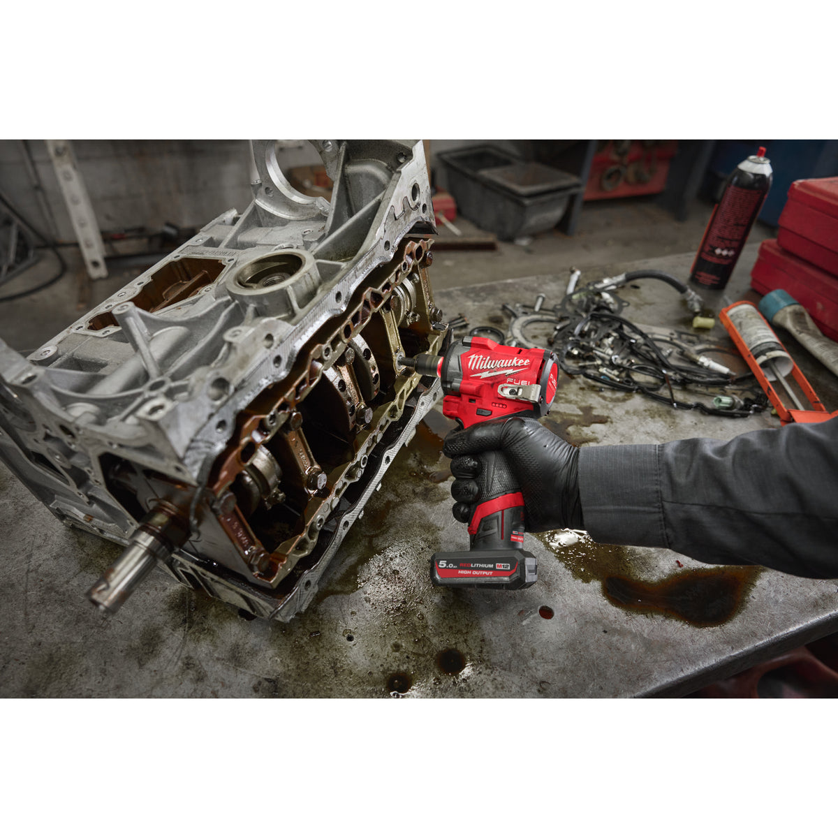 Milwaukee M12 FUEL™ 3/8˝-Akku-Schlagschrauber M12FCIWF38G3 - Produktbild 9