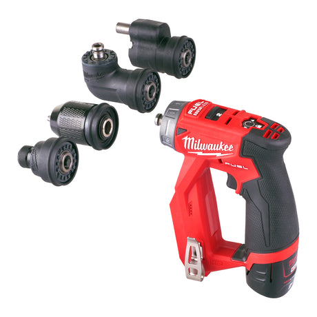Milwaukee M12 FUEL™ Akku-Kompakt-Bohrschrauber mit Schnellwechselbohrfutter M12FDDXKIT - Produktbild 2