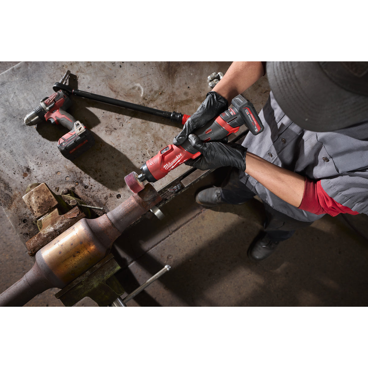 Milwaukee M12 FUEL™ Akku-Geradschleifer M12FDGS2 - Produktbild 12