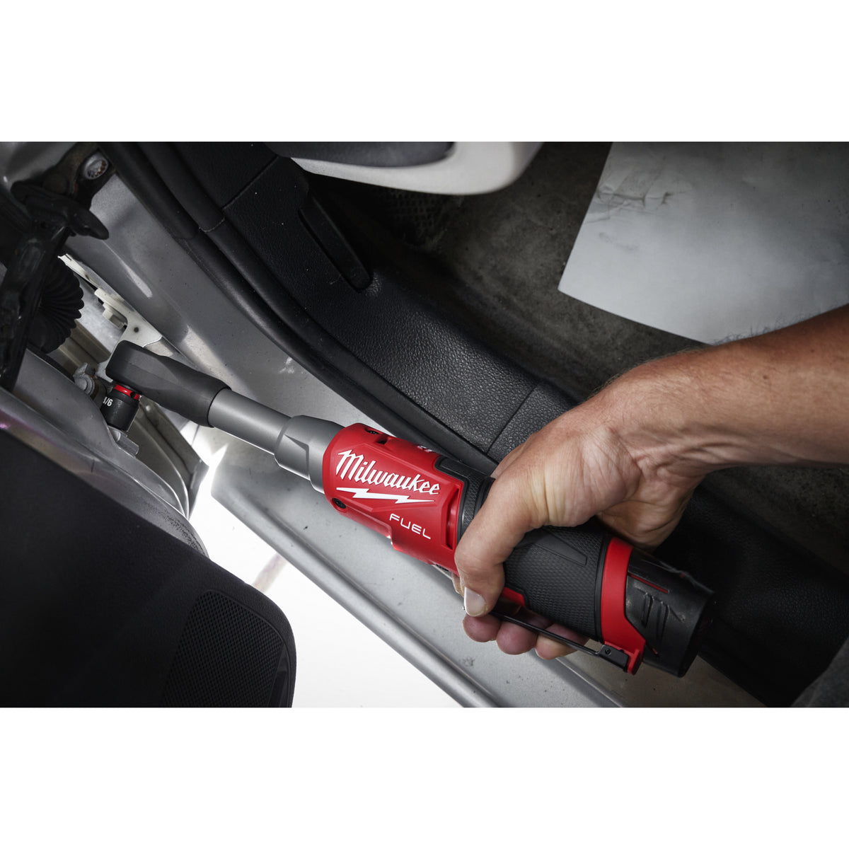 Milwaukee M12 FUEL™ 1/4" Hochgeschwindigkeitsratsche lang M12FHIR14LR - Produktbild 10