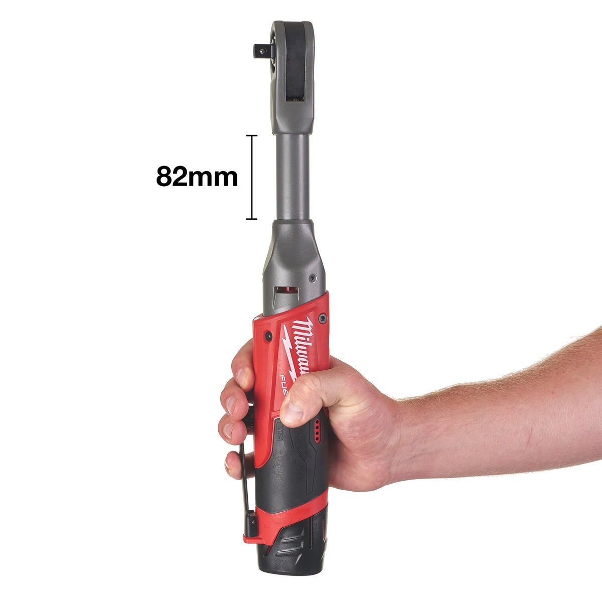 Milwaukee M12 FUEL™ 3/8"-Akku-Ratsche lang M12FIR38LR - Produktbild 2