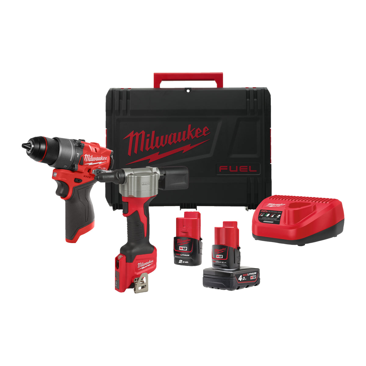 Milwaukee M12 FUEL™ POWERPACK M12FPP2D2 - Produktbild 1