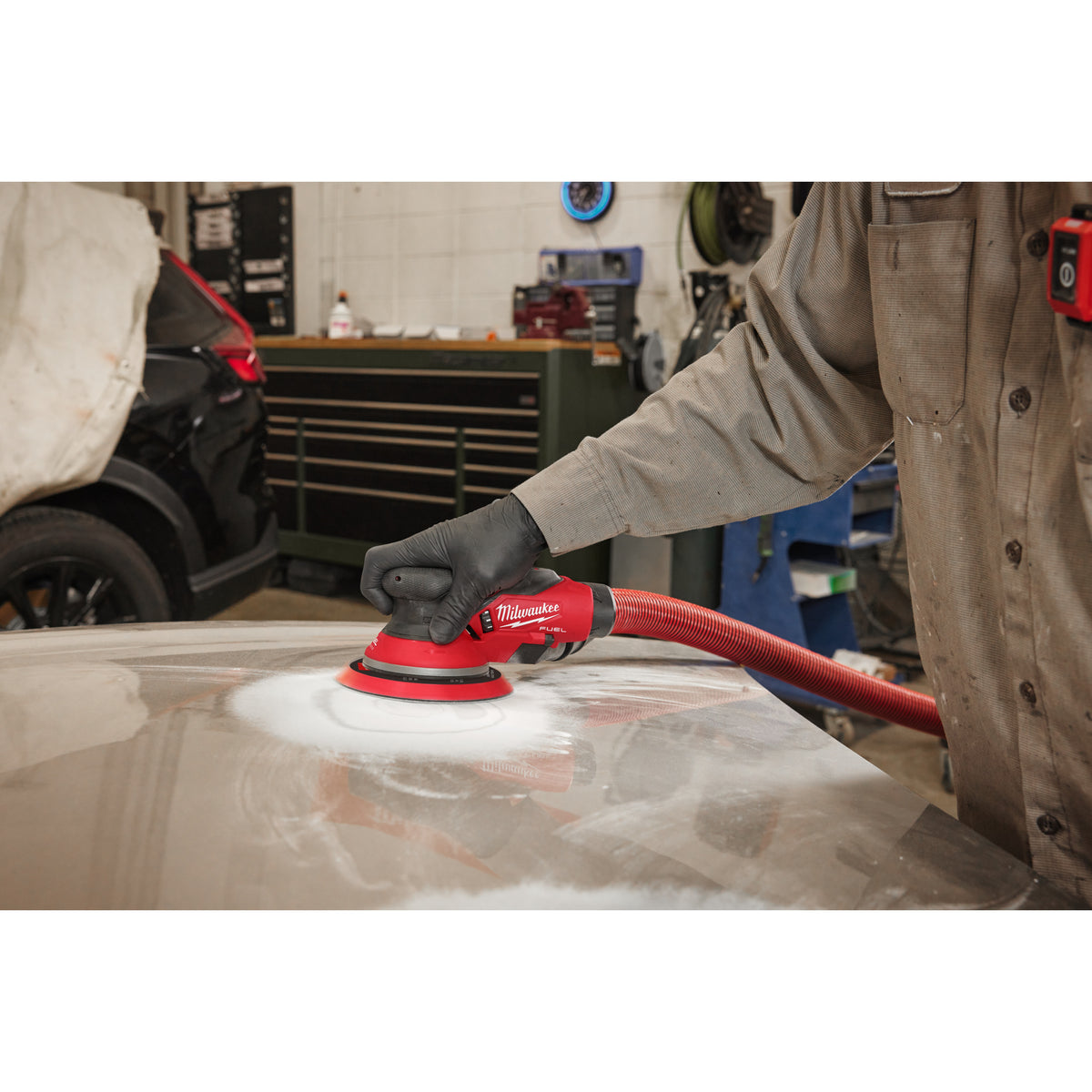 Milwaukee M12 FUEL™ Akku-Exzenterschleifer 150 mm M12FROS2.5 - Produktbild 11