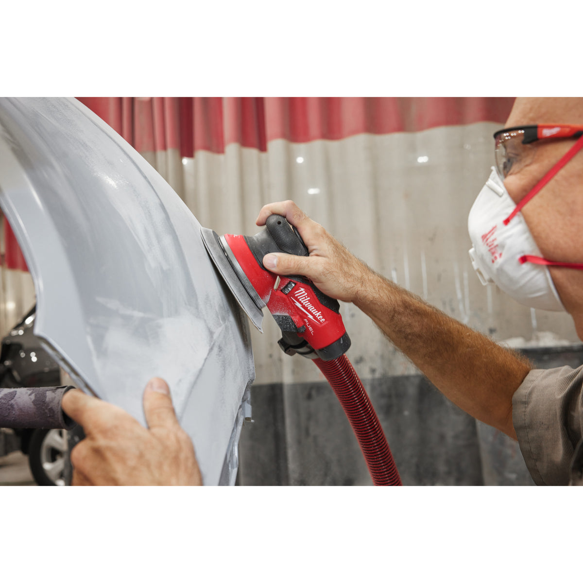 Milwaukee M12 FUEL™ Akku-Exzenterschleifer 150 mm M12FROS5 - Produktbild 12