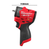 Milwaukee M12 FUEL™ 1/4˝-Akku-Schlagschrauber Vierkant mit Sprengring M12FSCIWF14 - Produktbild 4