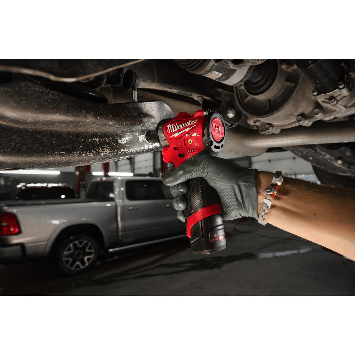 Milwaukee M12 FUEL™ 3/8˝-Akku-Schlagschrauber Vierkant mit Sprengring M12FSCIWF38 - Produktbild 9