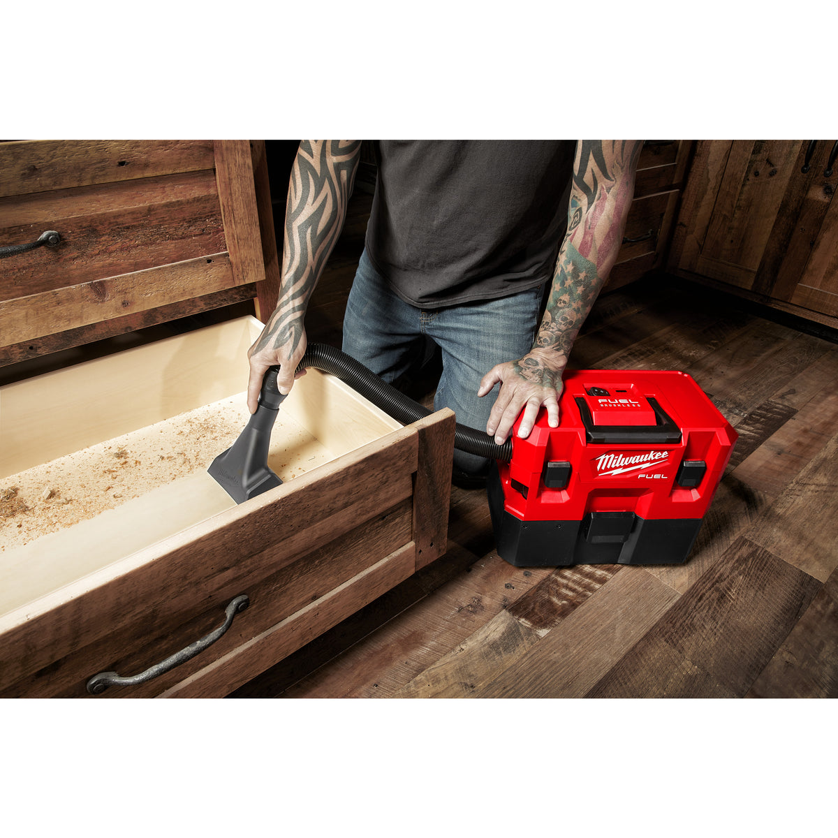 Milwaukee M12 FUEL™ Akku-Nass/Trockensauger M12FVCL - Produktbild 10