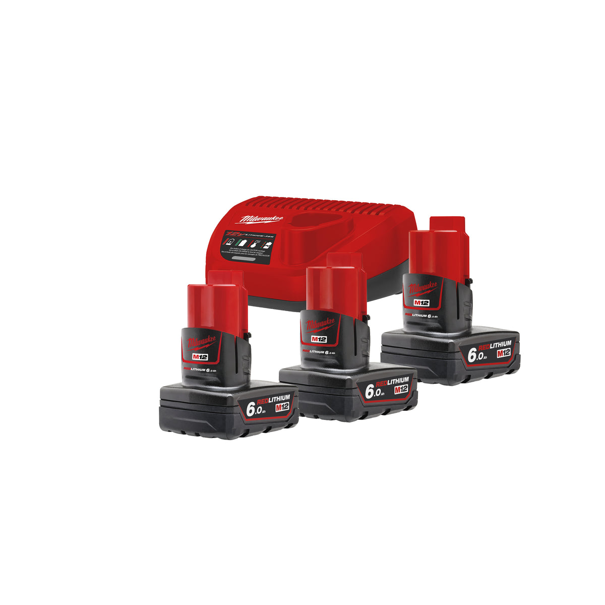 Milwaukee M12NRG-603 12V Starterset – Produktbild 1