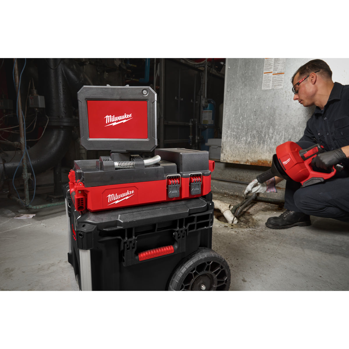 Milwaukee M12™ PACKPOUT™ Akku-Kanalisationsinspektionskamera M12POSIC - Produktbild 5