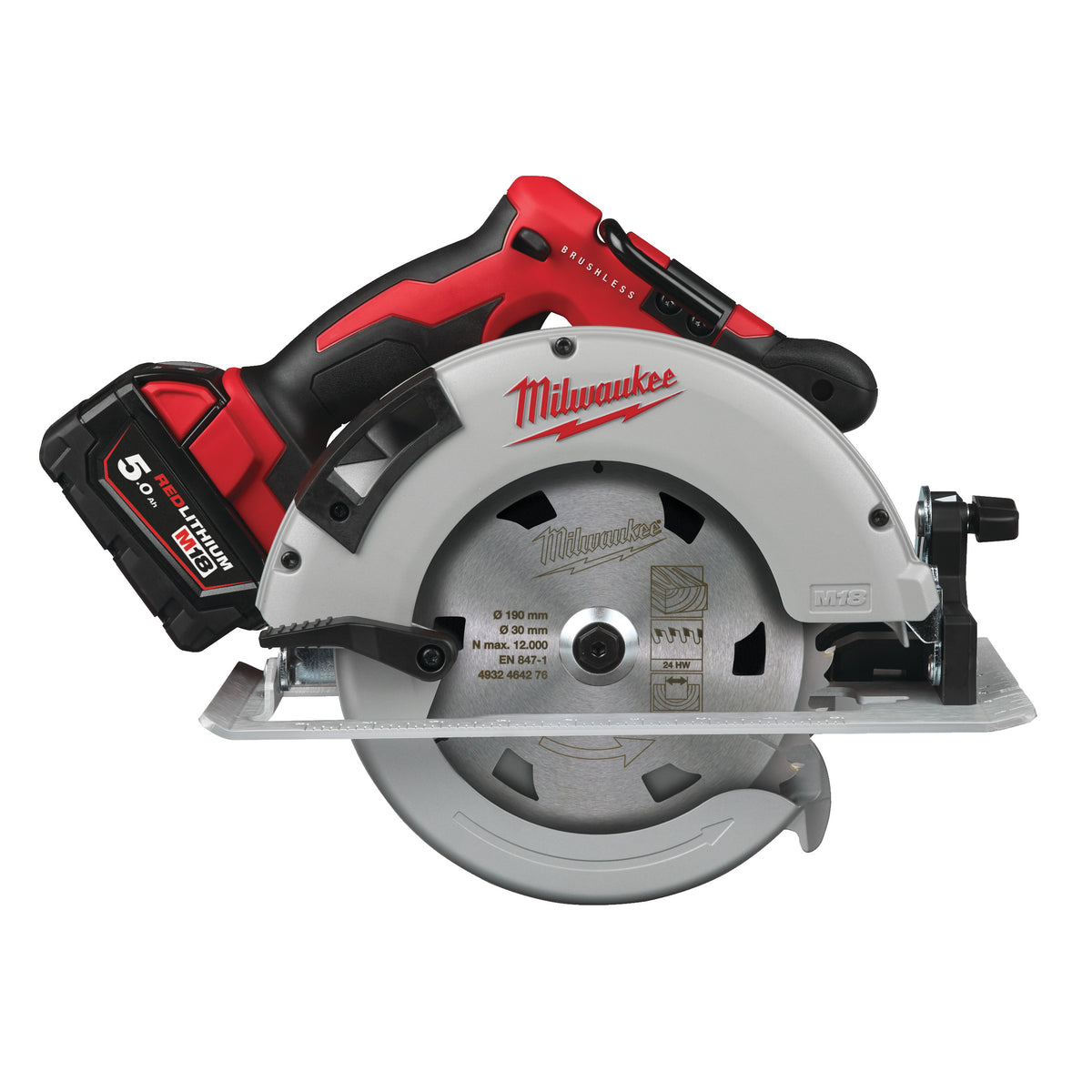 Milwaukee M18™ Bürstenlose Akku-Handkreissäge M18BLCS66 - Produktbild 3