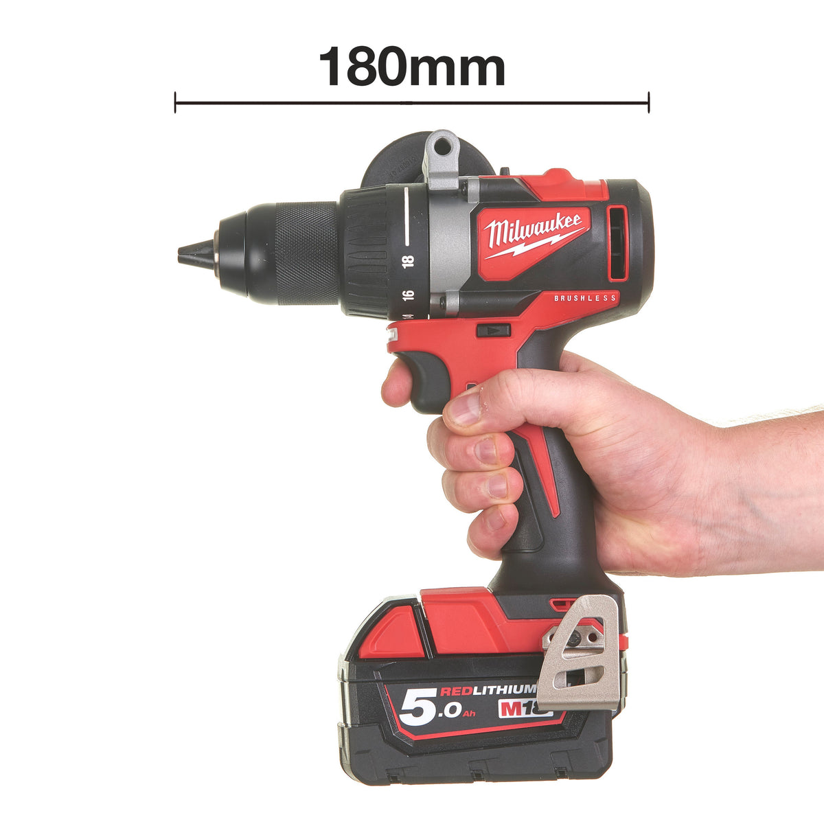 Milwaukee M18™ Bürstenloser Akku-Bohrschrauber M18BLDD2 - Produktbild 4